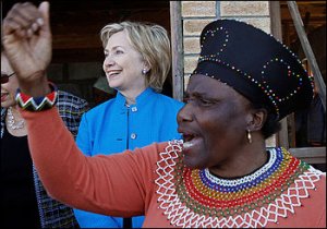 Hillary Clinton in Africa